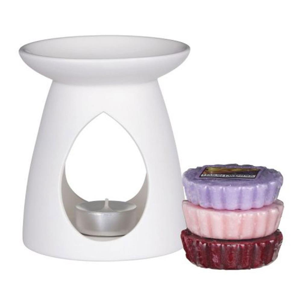 Yankee Candle Garden Hideaway Wax Melt Warmer Gift Set Extra Image 1